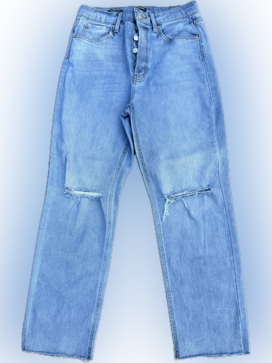 wild fable Pants - wild fable Light Blue High-Rise Straight Jeans